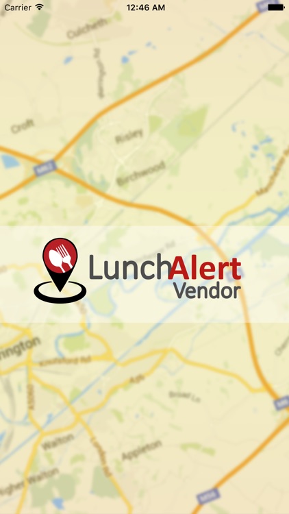 LunchAlert Vendor