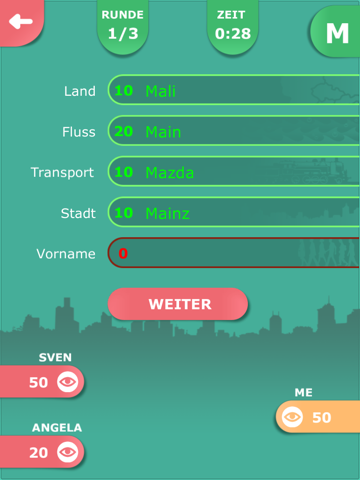 Stadt Land Fluss - das Spiel screenshot 2