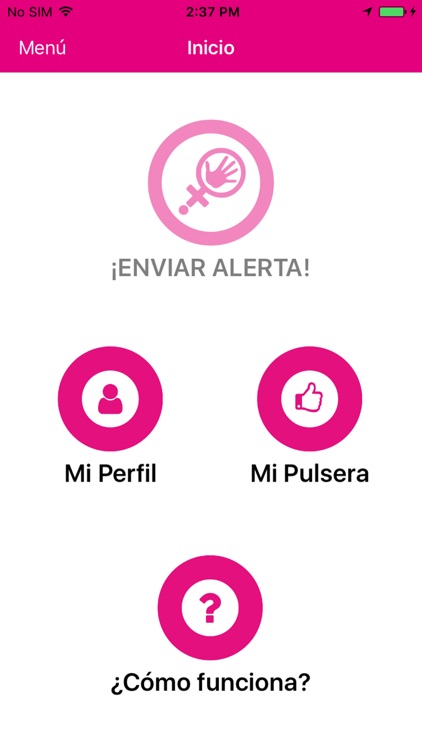 Mujer Segura Alerta Rosa