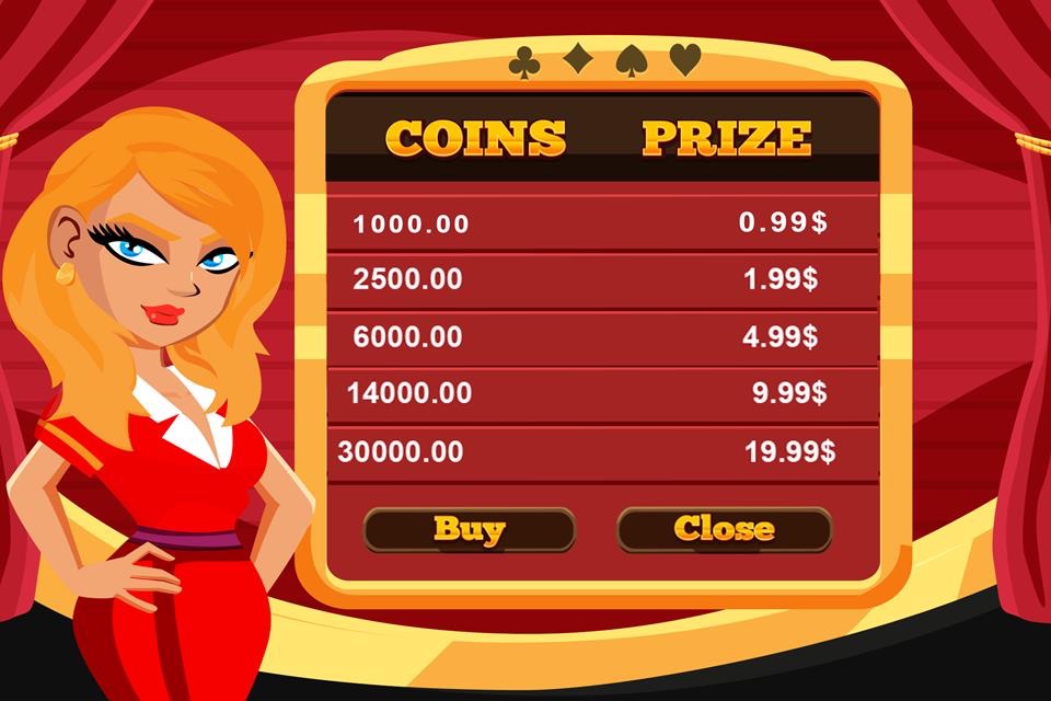 Blackjack Card Casino Bet 21 screenshot 3
