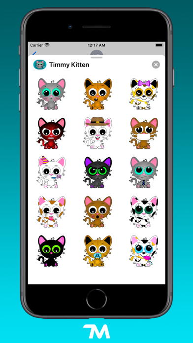 Timmy Kitten Stickers screenshot 2