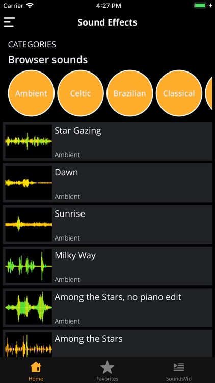 Sound Effects HD: Sounds&Audio
