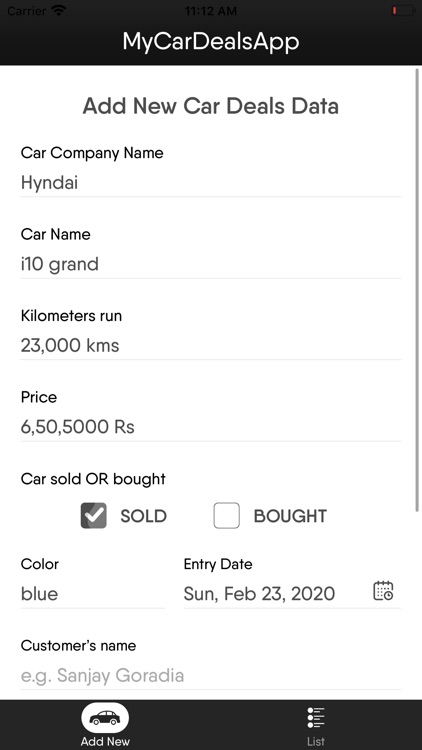 MyCarDealsApp