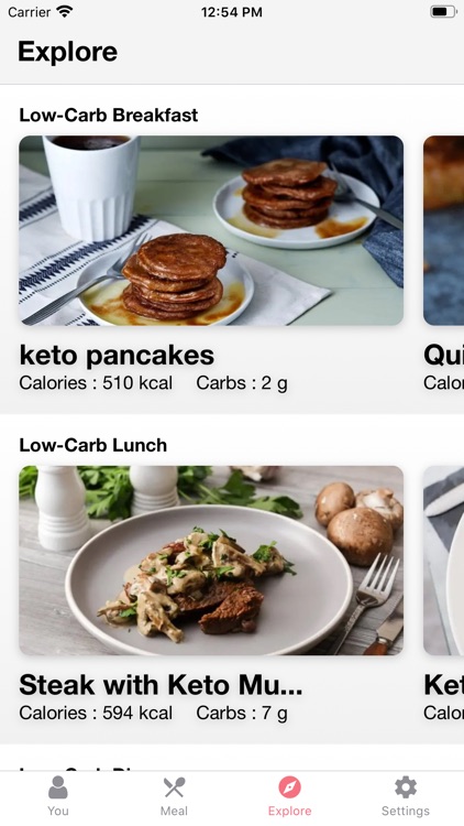Low Carb Recipes & Diet Plans screenshot-4
