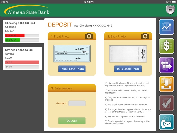 Almena State Bank for iPad screenshot-3