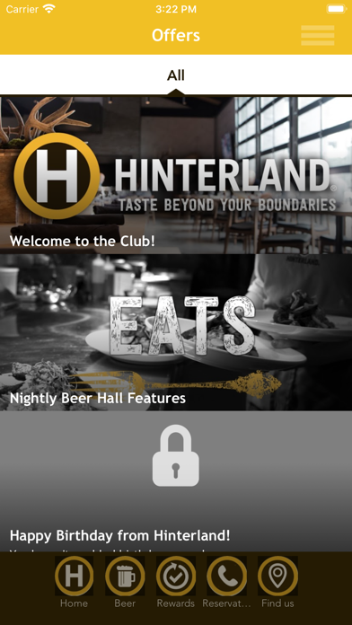 Hinterland Brewery screenshot 3