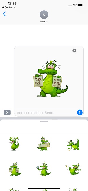 Croco Sticker Pack(圖5)-速報App