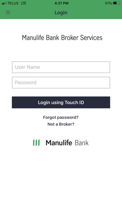 Manulife Bank Broker Services