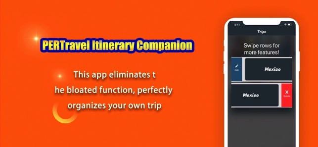 PERTravel Itinerary Companion