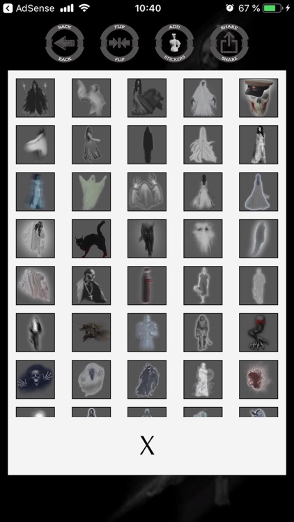 Ghosts stickers maker editor screenshot-4