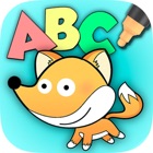 Color and Paint Zoo alphabet - English ABC Learning game for kids