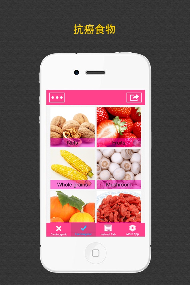 癌症食物 - 致癌 防癌 抗癌 预防食物 screenshot 2