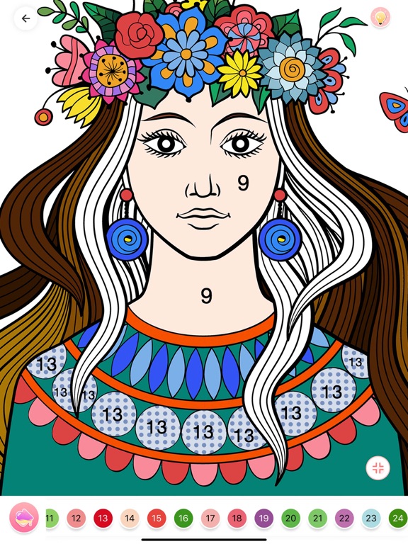 Color By Number - Fun Coloringのおすすめ画像8