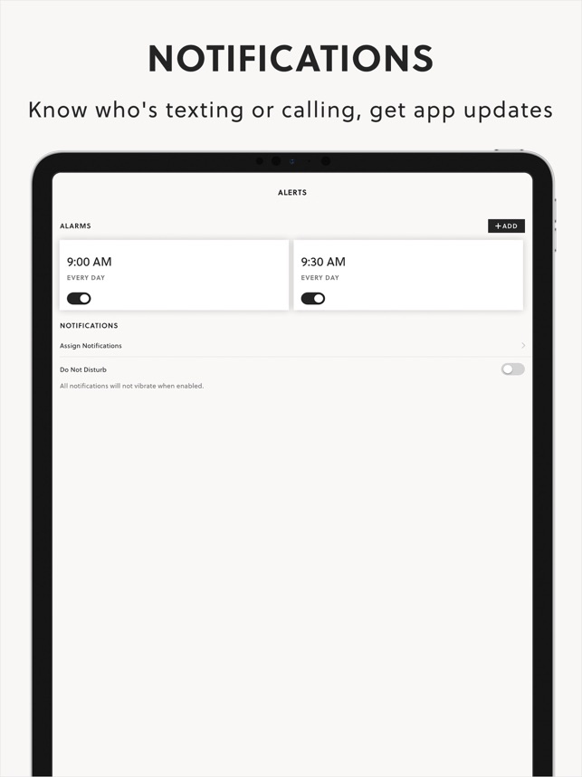 fossil hybrid notifications not working