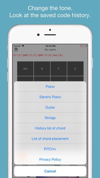 My Chord - easy play chord