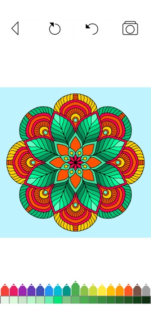 Mandala Coloring Pages Games On The App Store