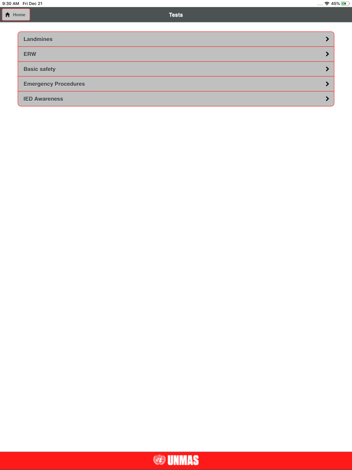 UNMAS Explosive Hazards
