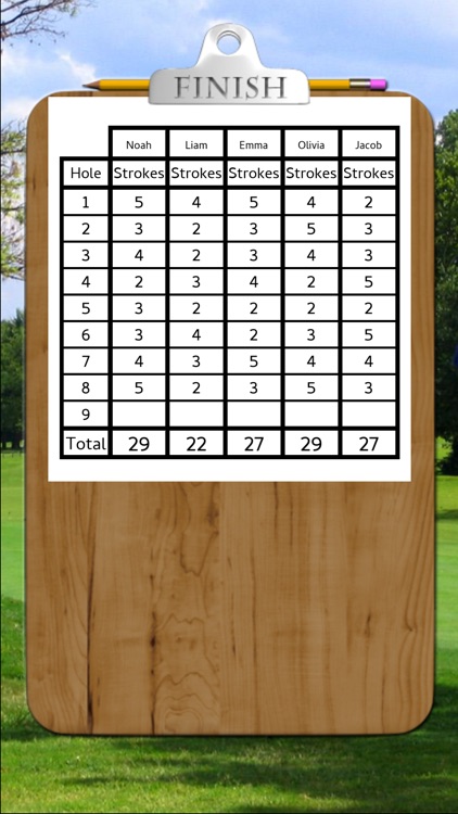 Golf & Discgolf scorecard Lite screenshot-4