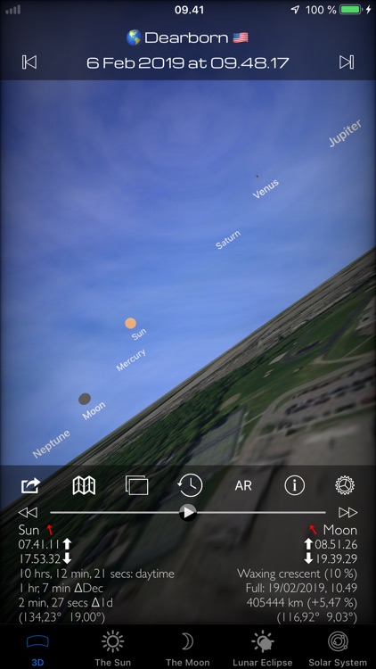 Sun and Moon Sky Finder AR Pro screenshot-0