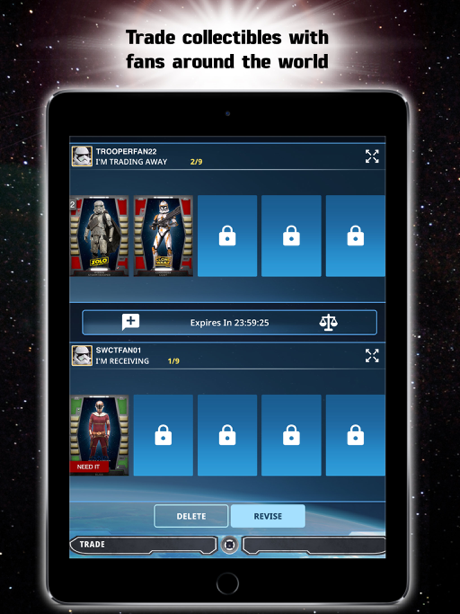 Cheats for Star Wars Card Trader by Topps