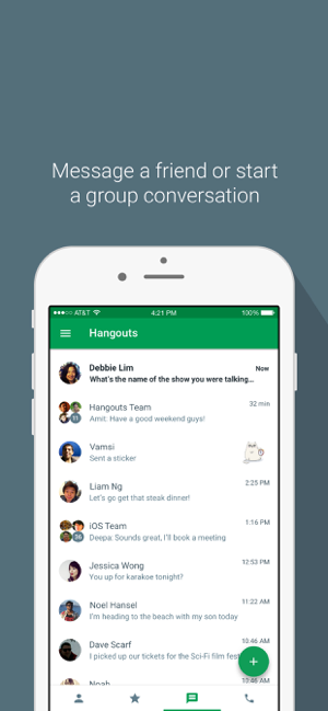 ‎Hangouts Screenshot