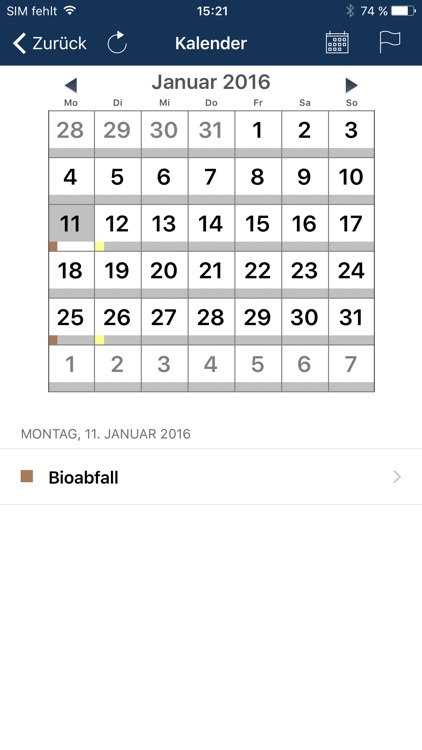 Abfuhrtermine ALBA screenshot-4