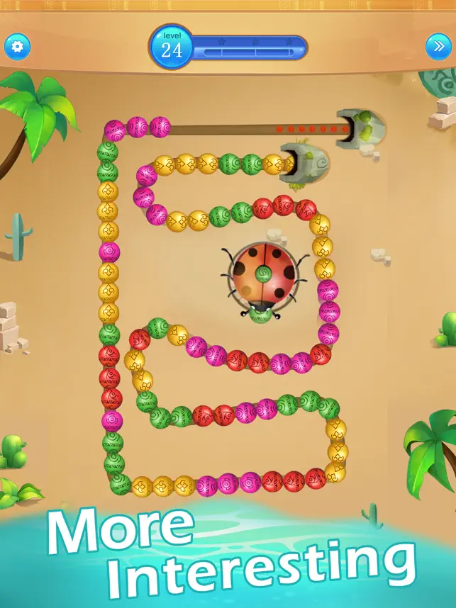 Skærmbillede 4 Marble Games-Ball Blast Game iphone