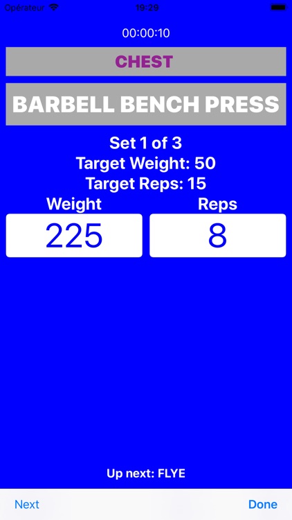 SRFG Simple Workout Tracker screenshot-5