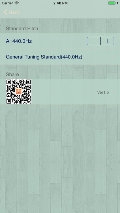 XUkuleleTuner screenshot 3