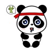 Panda baby Sticker
