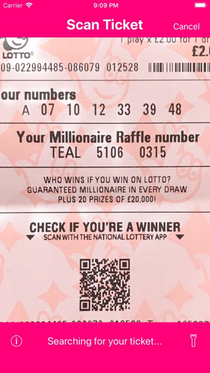Lotto Lens screenshot-0