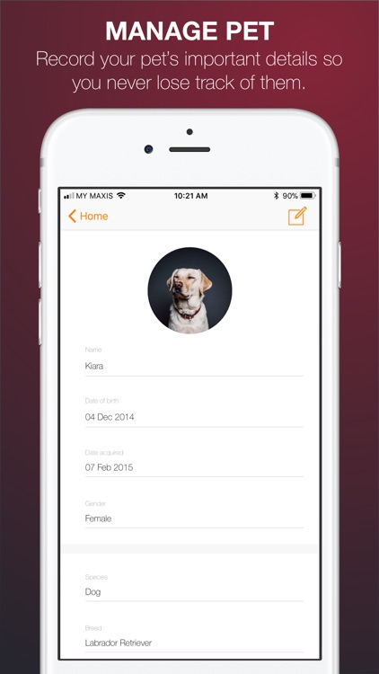 Furiend - Pet Health Tracker