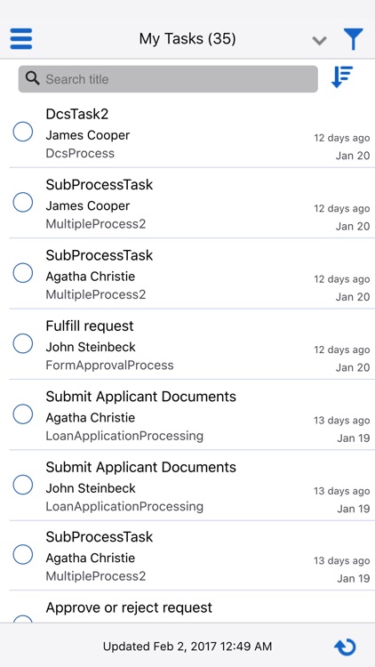 Oracle Process Mobile