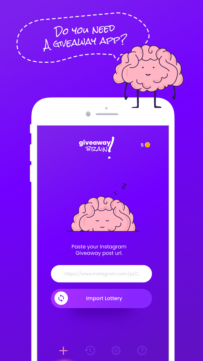 Giveaway Brain For Instagram