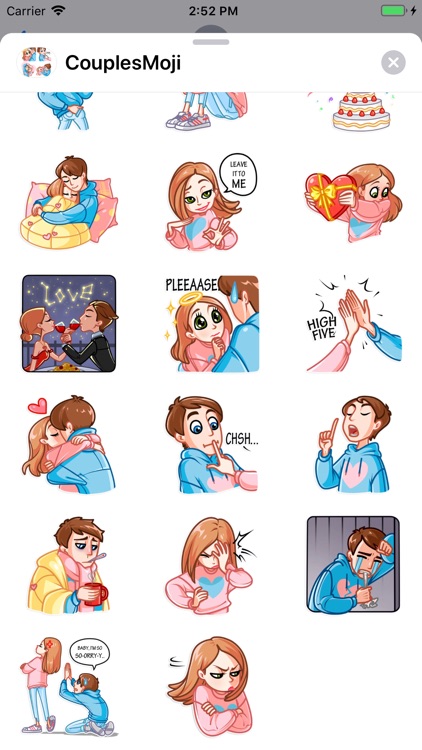 CouplesMoji - Stickers Pack