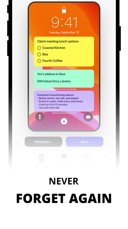 Sticky Notes Widget screenshot-4