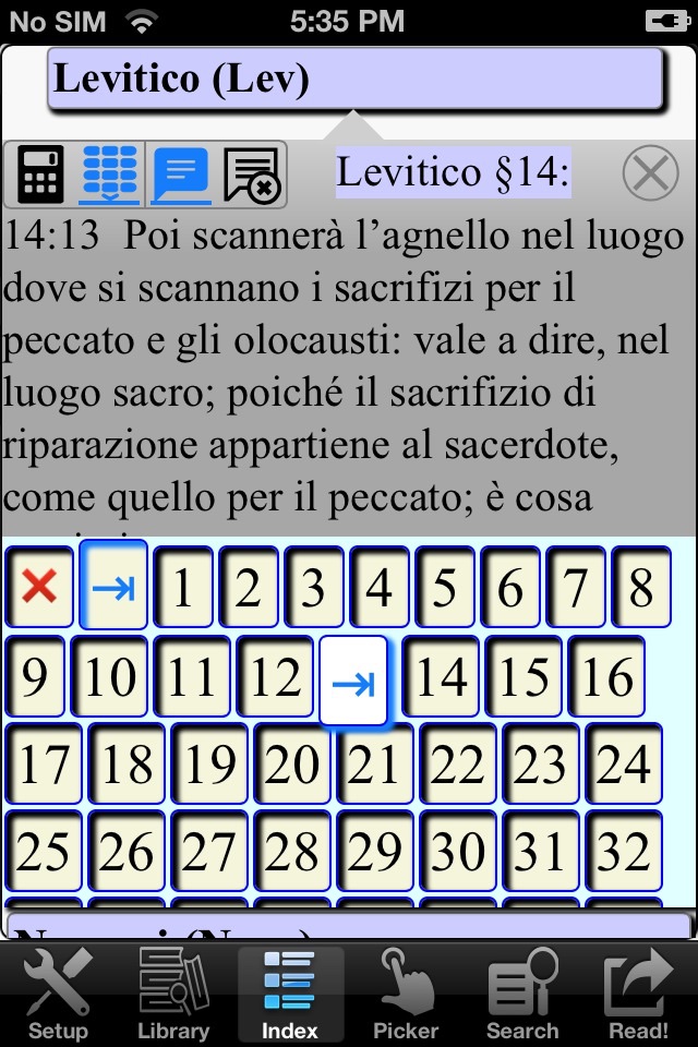La Bibbia Rivedua (Italian) screenshot 3
