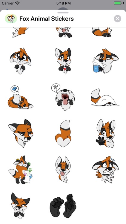 Fox Animal Stickers & Emojis screenshot-3