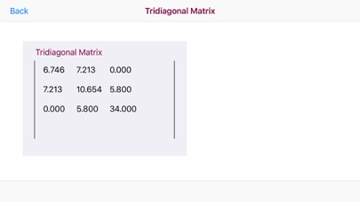 How to cancel & delete Matrix Tridiagonal from iphone & ipad 1