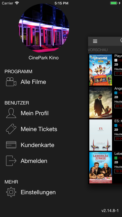 How to cancel & delete CinePark from iphone & ipad 4