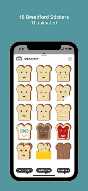 Breadford Stickers(圖2)-速報App