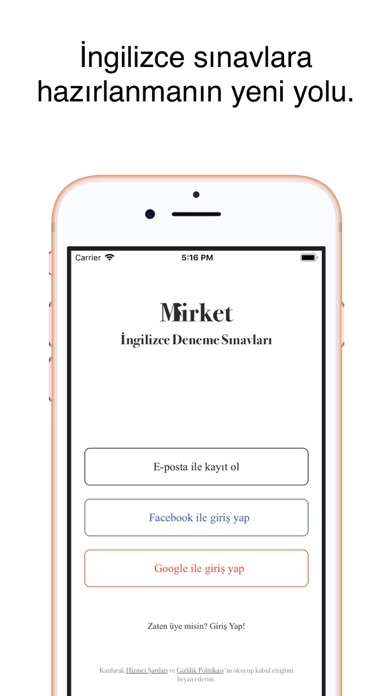 How to cancel & delete Mirket from iphone & ipad 1