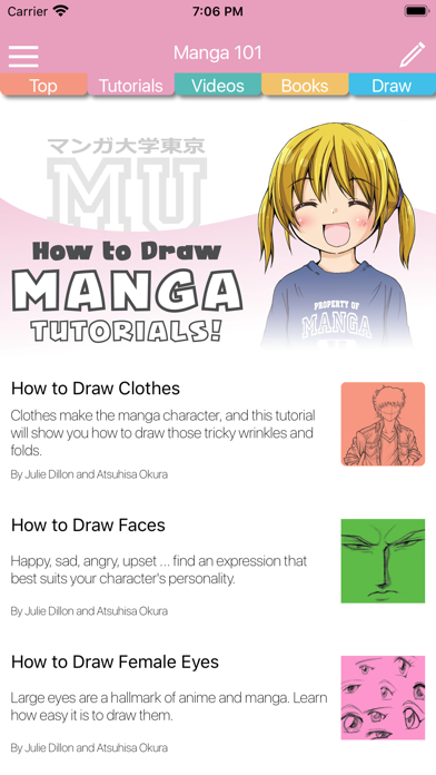 How to cancel & delete Manga University 101: How to Draw Manga from iphone & ipad 3