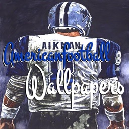 American Football Wallpaper by Nezha Boussekkine