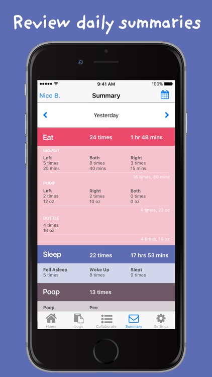 Eat Sleep Poop App screenshot-3