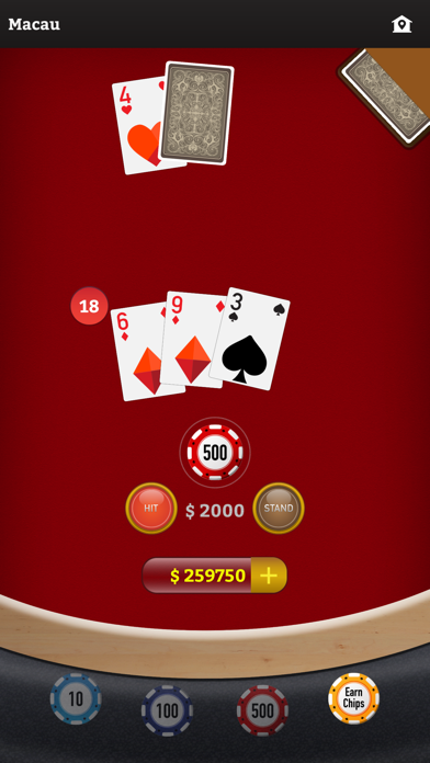 How to cancel & delete Blackjack 21: Card Game from iphone & ipad 4