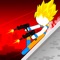 Join Goku vs Vegeta to shoot guns and compete against superheroes throughout the universe