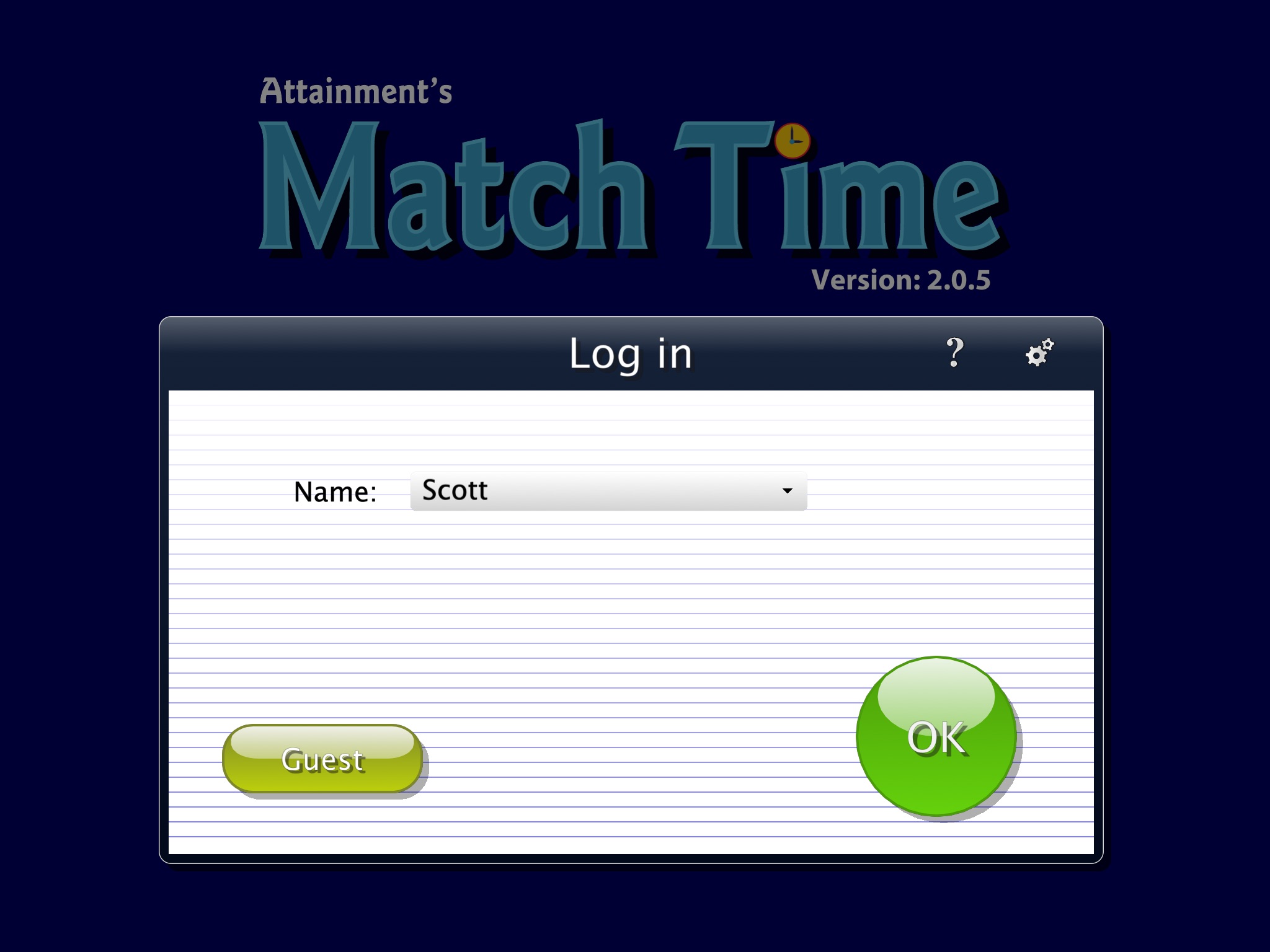 MatchTime App screenshot 2