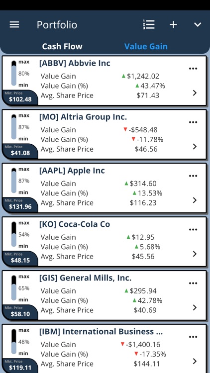 22 Dividends screenshot-4