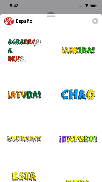 Español Stickers